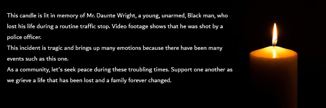 Candle Banner Image-Daunte Wright