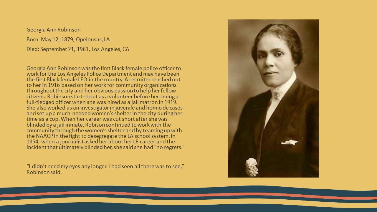 Georgia Ann Robinson