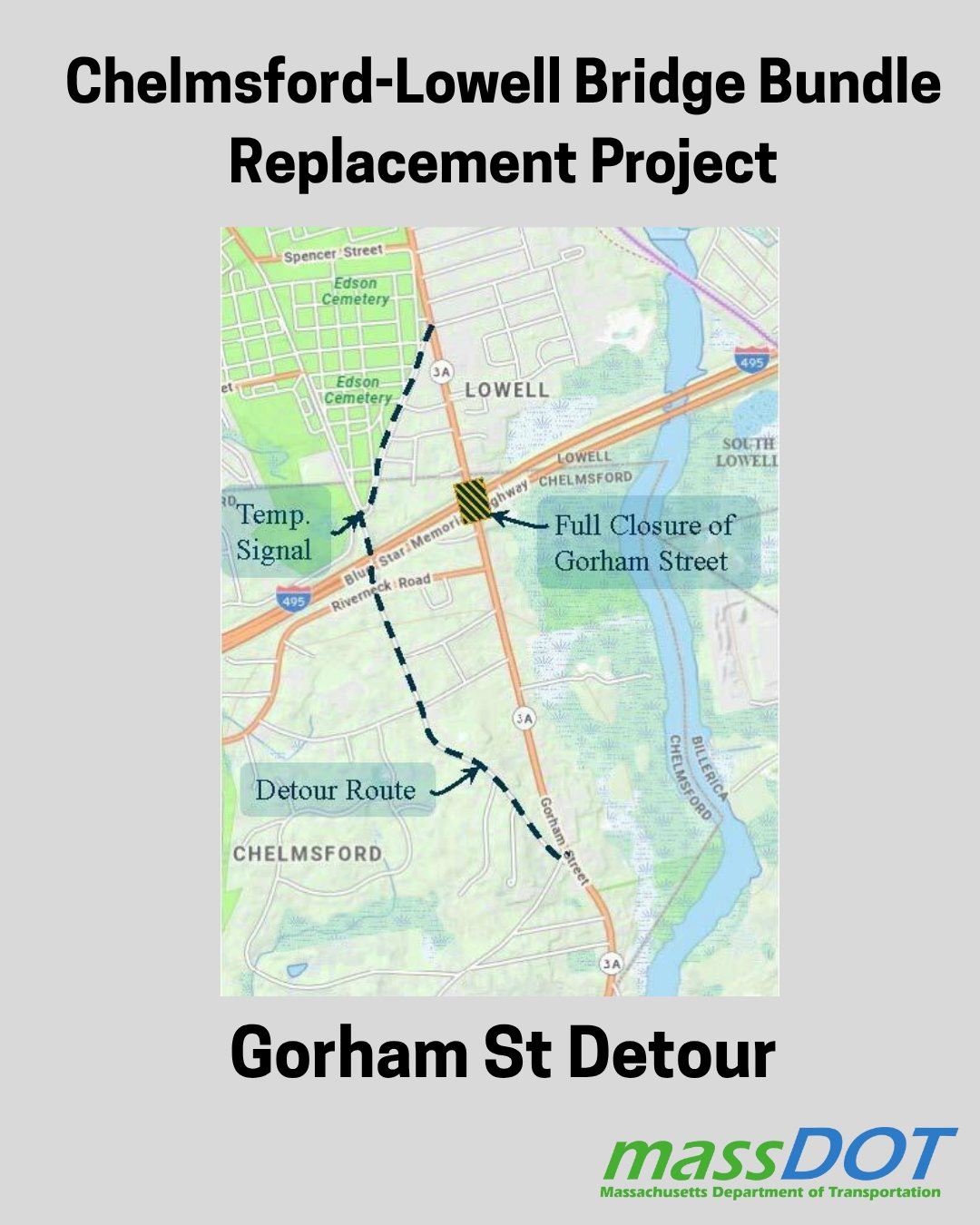 Gorham St Detour
